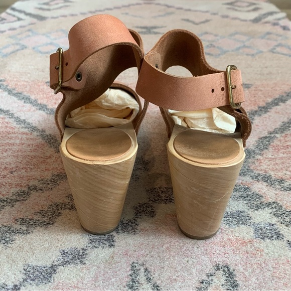 BRYR | Miranda Peep Toe in Clay, 37 (tapered heel style/sizing) - Picture 3 of 8